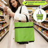 Foldable Rolling Shopping Cart