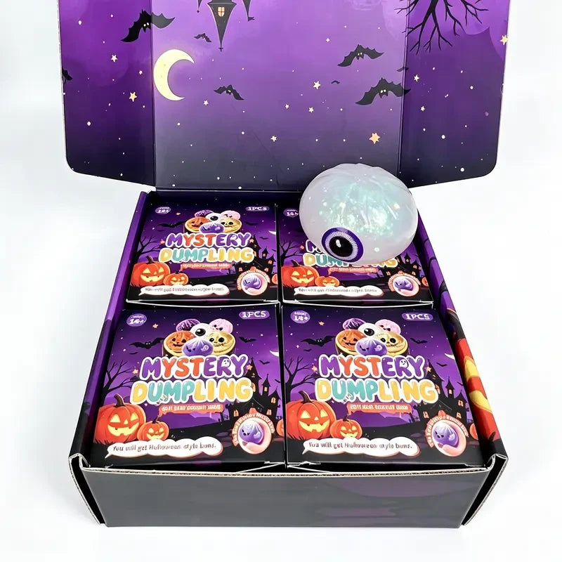 Halloween Ghost Dumpling Squeeze Toy