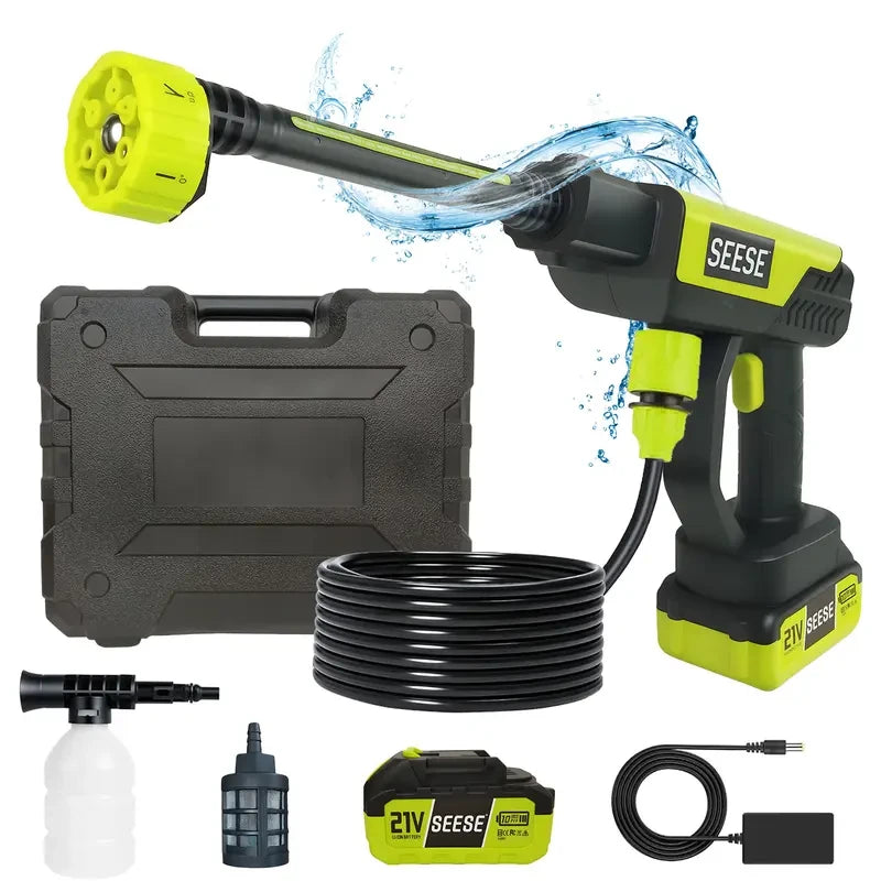 SEESE Cordless Portable Pressure Washer