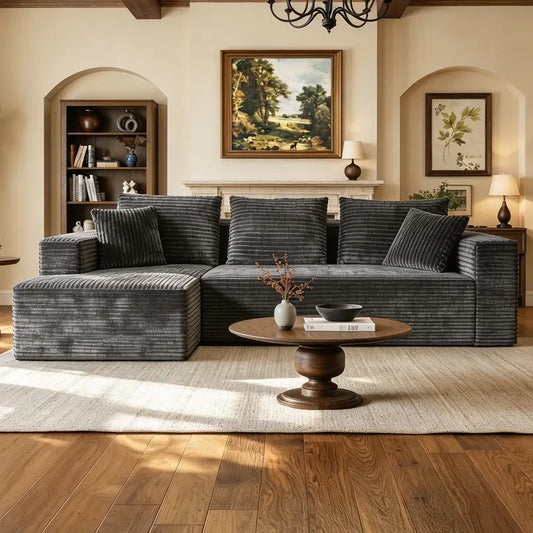 Modular Corduroy Cloud Sofa