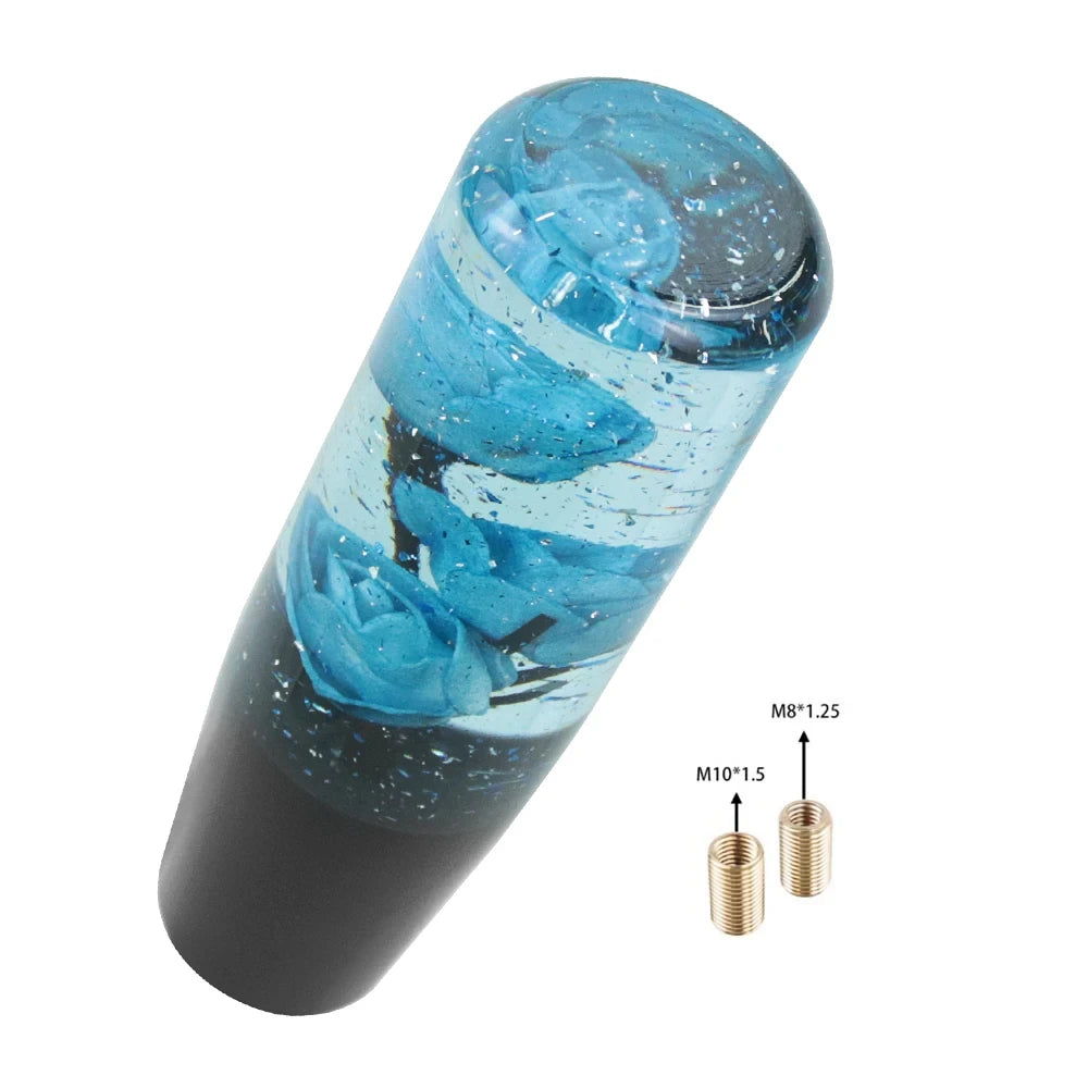 Floral Crystal Resin Gear Shift Knob