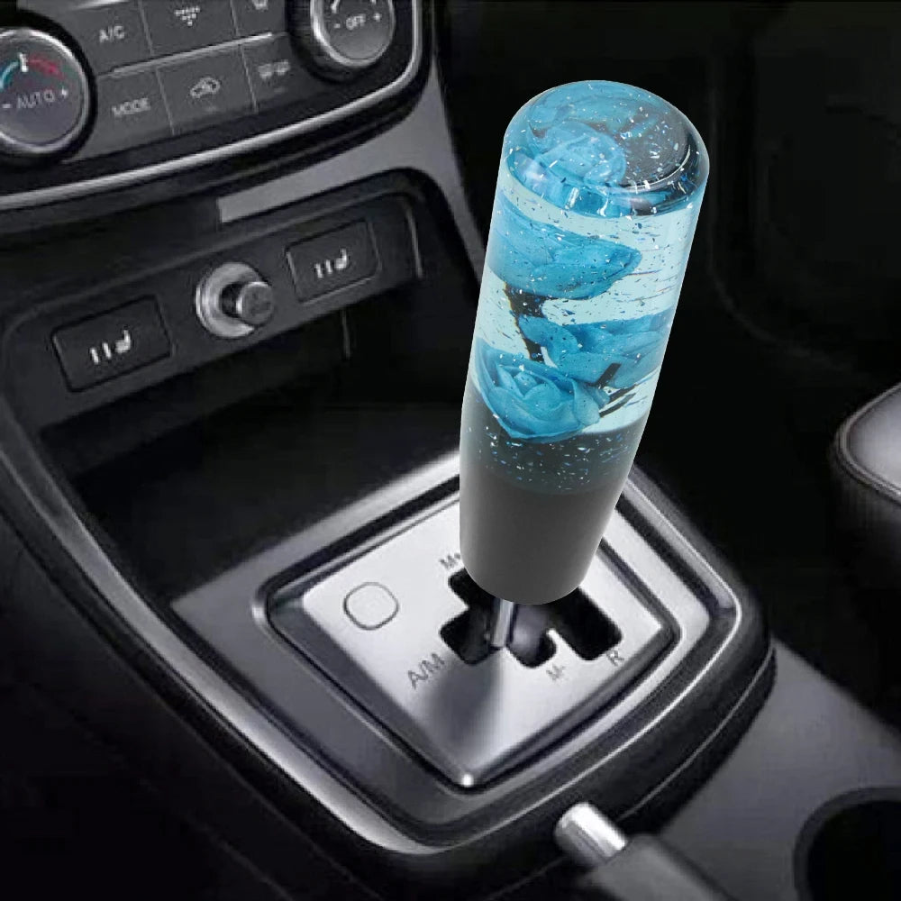 Floral Crystal Resin Gear Shift Knob