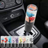 Floral Crystal Resin Gear Shift Knob