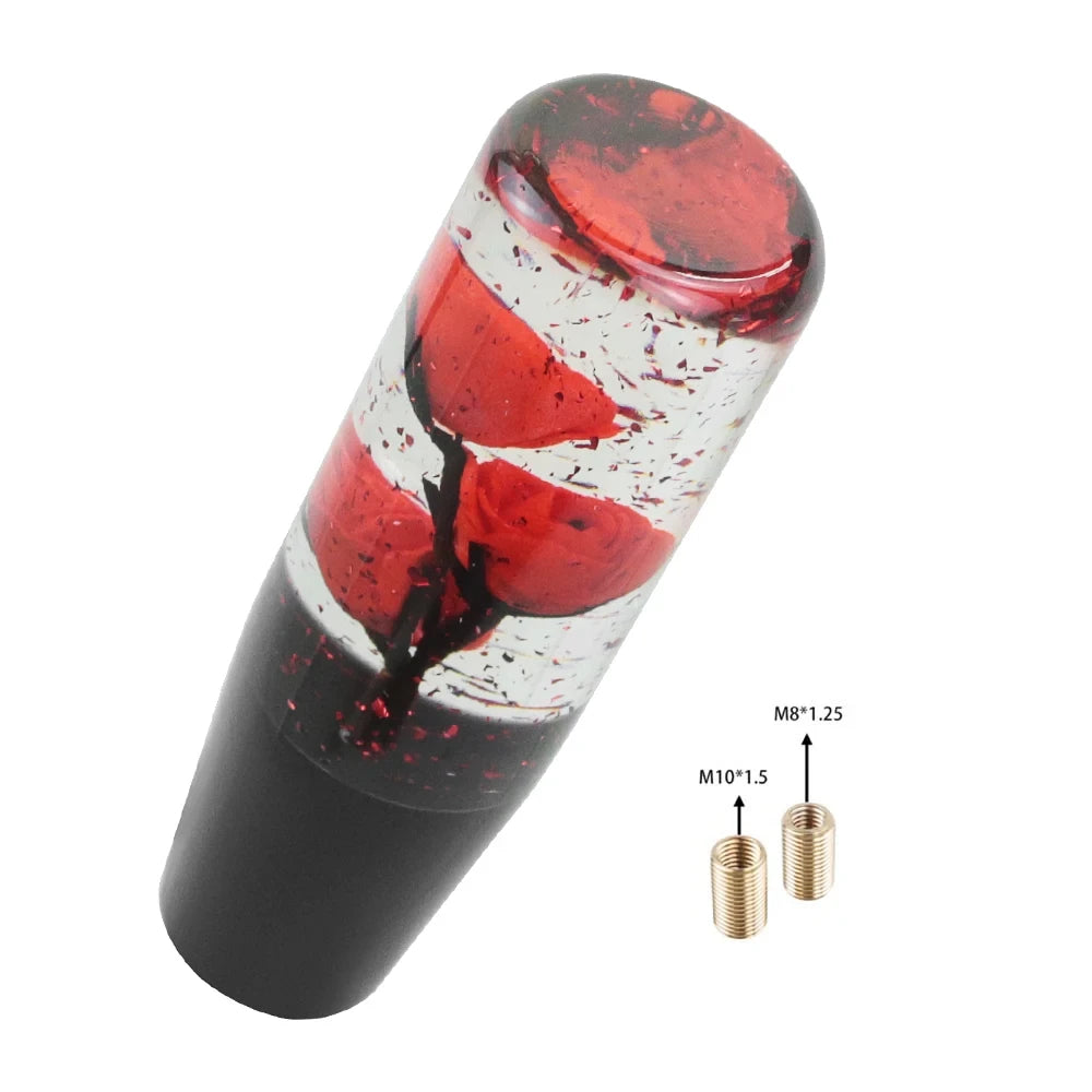 Floral Crystal Resin Gear Shift Knob