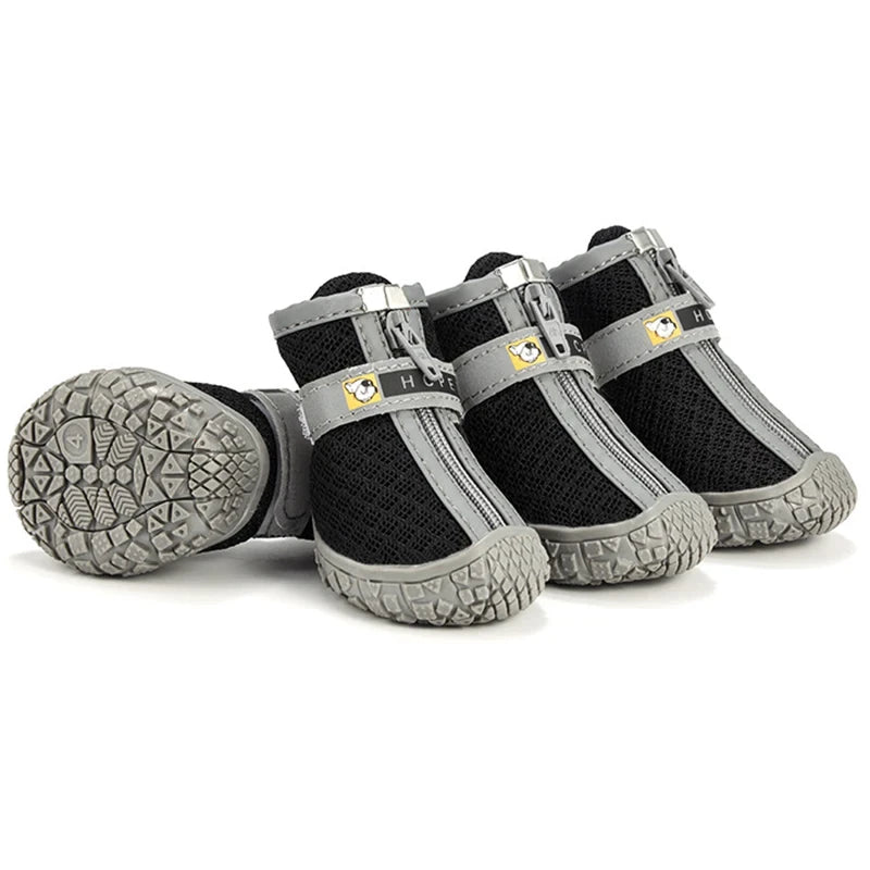 Non-Slip Plush Dog Boots
