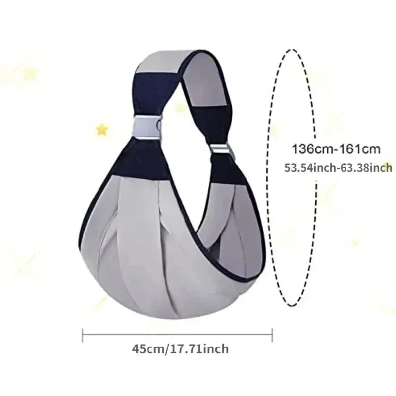 Ergonomic Cotton Baby Ring Sling