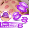 Silicone Body and Face Massage Cupping Set