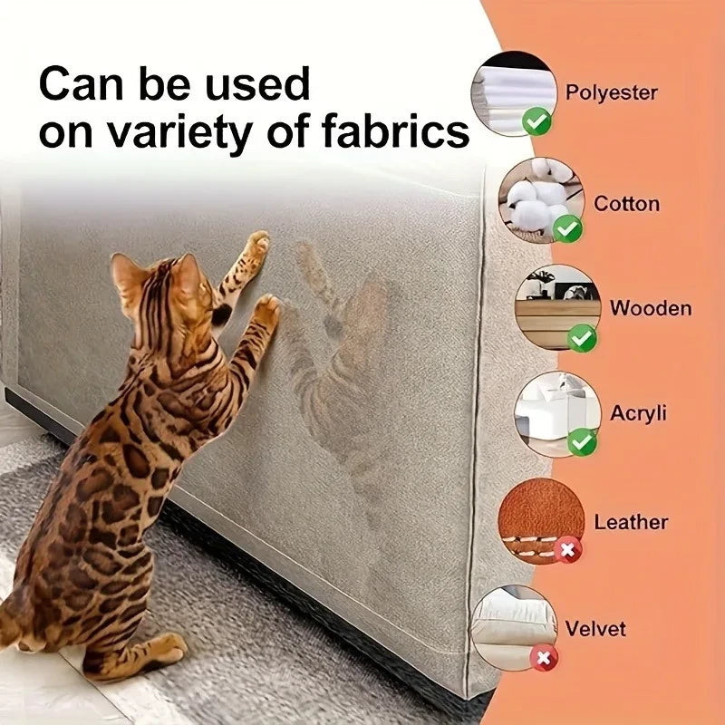 Transparent Cat Scratch Tape Furniture Shield