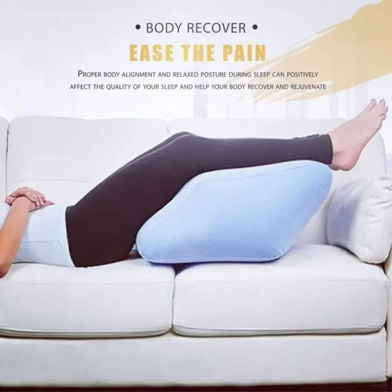 Inflatable Wedge Leg Rest Pillow