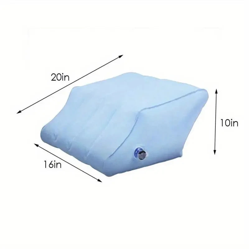 Inflatable Wedge Leg Rest Pillow